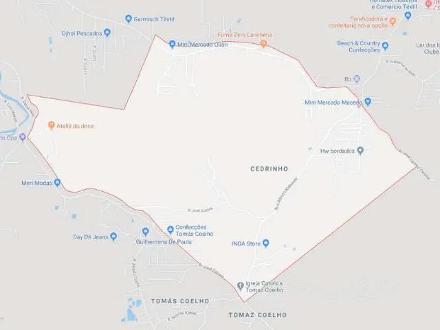 Terreno / Lote para Venda em Brusque/SC Cedrinho