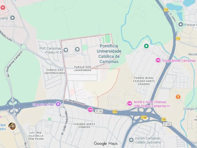 Terreno / Lote para Venda em Campinas/SP Parque dos Jacarandás