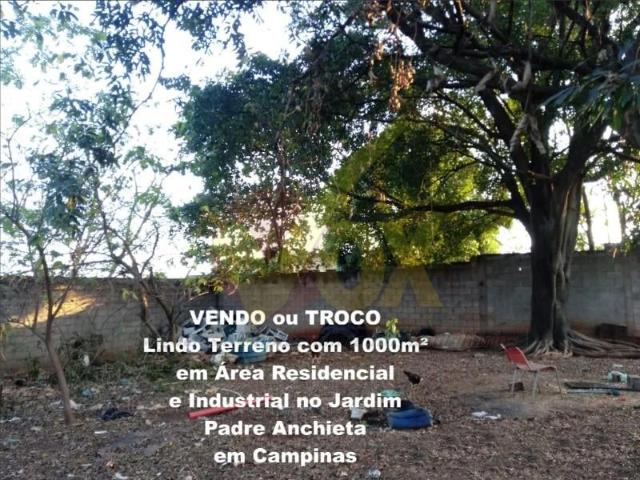 Terreno / Lote para Venda em Campinas/SP Parque Maria Helena