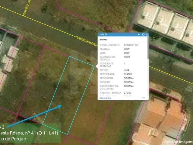 Terreno / Lote para Venda em Campo Grande/MS Residencial Figueiras do Parque