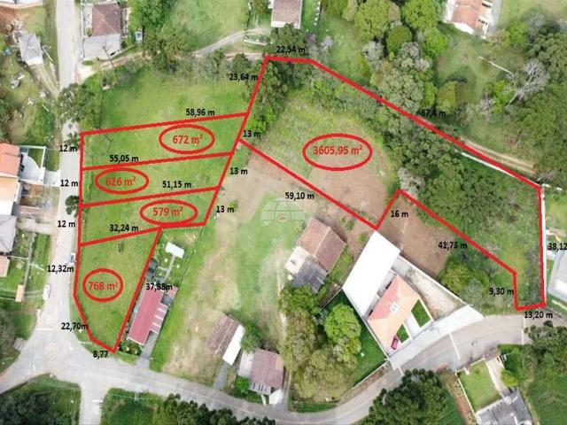 Terreno / Lote para Venda em Campo Largo/PR Bateias