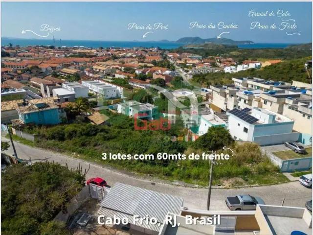 Terreno / Lote para Venda em Cabo Frio/RJ Peró