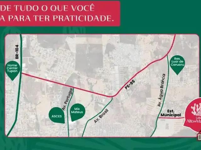 Terreno / Lote para Venda em Caruaru/PE Salgado