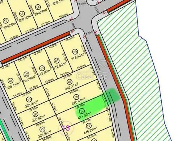 Terreno / Lote para Venda em Carambeí/PR Jardim Brasília