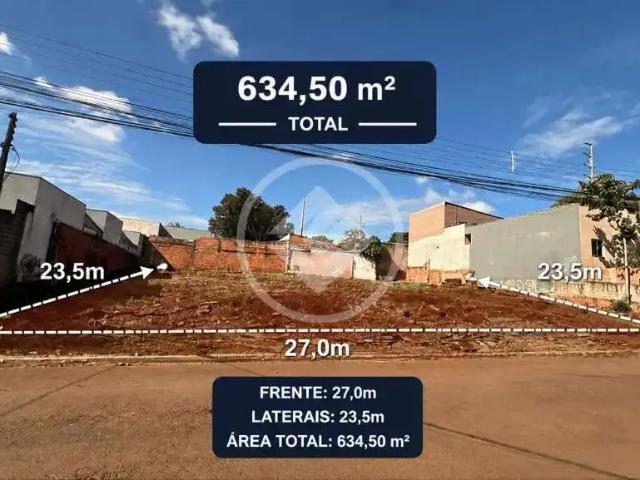 Terreno / Lote para Venda em Cascavel/PR Floresta