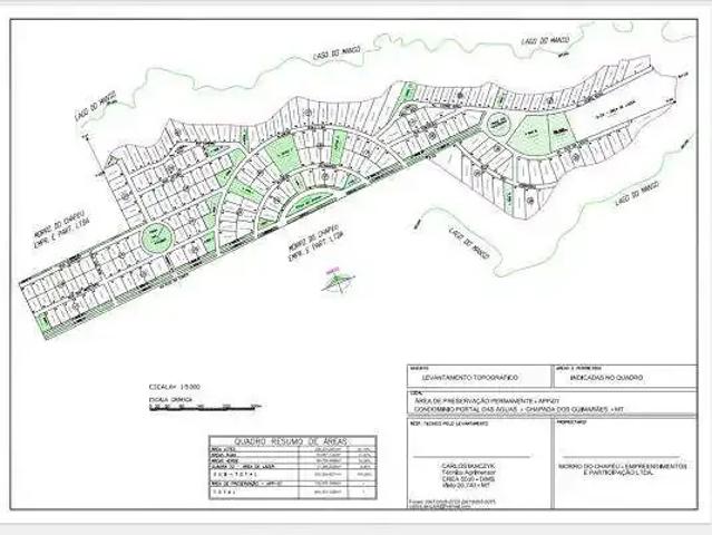 Terreno / Lote para Venda em Chapada dos Guimarães/MT Centro