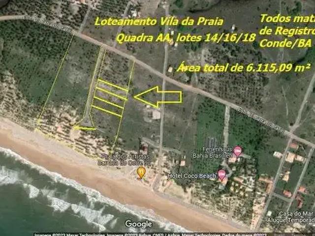 Terreno / Lote para Venda em Conde/BA Sítio do Conde
