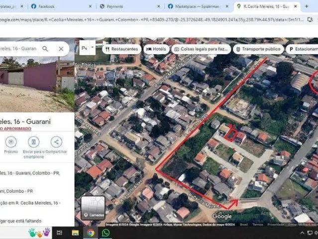 Terreno / Lote para Venda em Colombo/PR Guarani