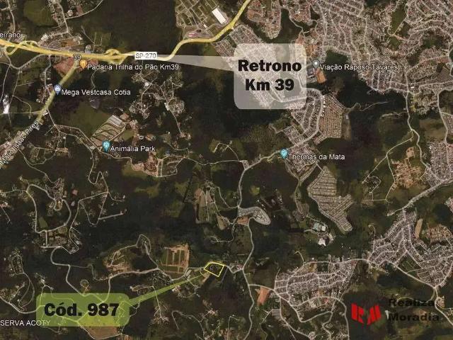 Terreno / Lote para Venda em Cotia/SP Taboleiro Verde