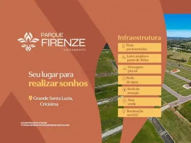 Terreno / Lote para Venda em Criciúma/SC Santa Luzia