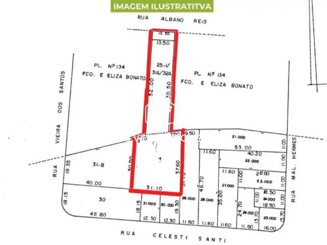 Terreno / Lote para Venda em Curitiba/PR Ahú