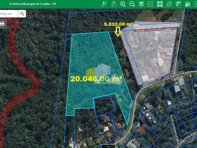 Terreno / Lote para Venda em Curitiba/PR Barreirinha