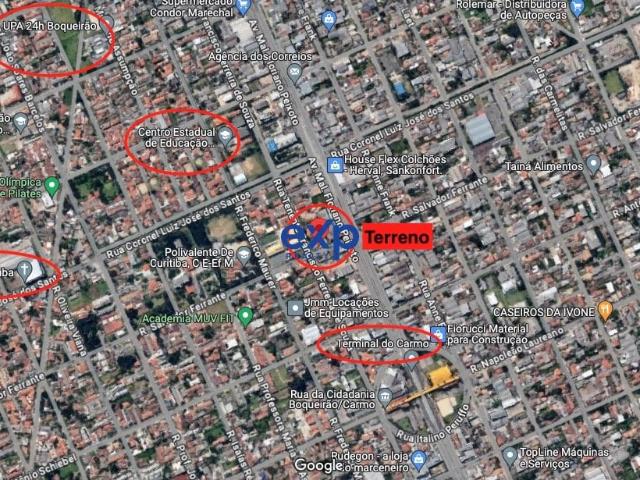 Terreno / Lote para Venda em Curitiba/PR Boqueirão