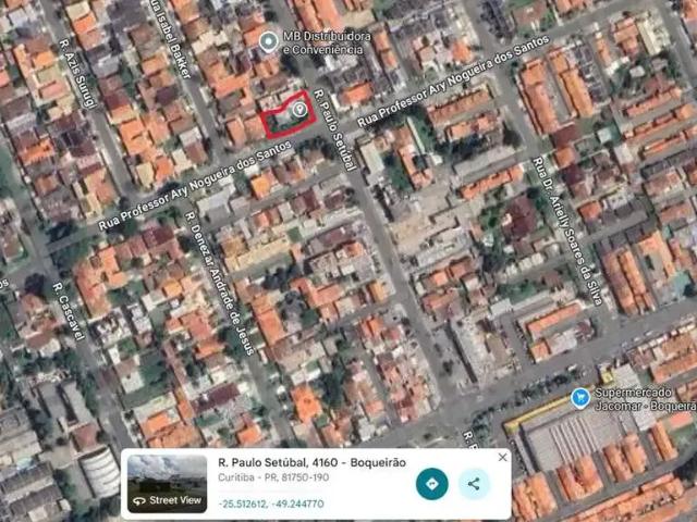 Terreno / Lote para Venda em Curitiba/PR Boqueirão