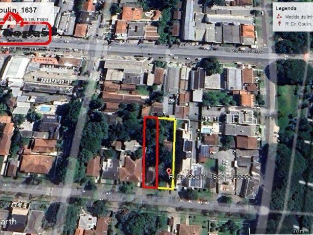 Terreno / Lote para Venda em Curitiba/PR Juvevê