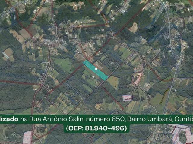 Terreno / Lote para Venda em Curitiba/PR Umbará