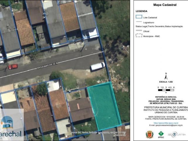 Terreno / Lote para Venda em Curitiba/PR Xaxim