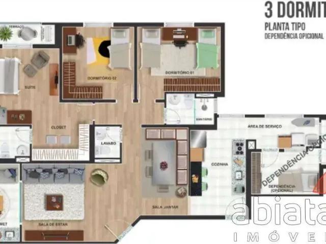 Terreno / Lote para Venda em Embu das Artes/SP Jardim Santa Bárbara 3 Quartos