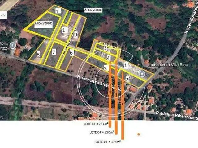 Terreno / Lote para Venda em Eusébio/CE Mangabeira