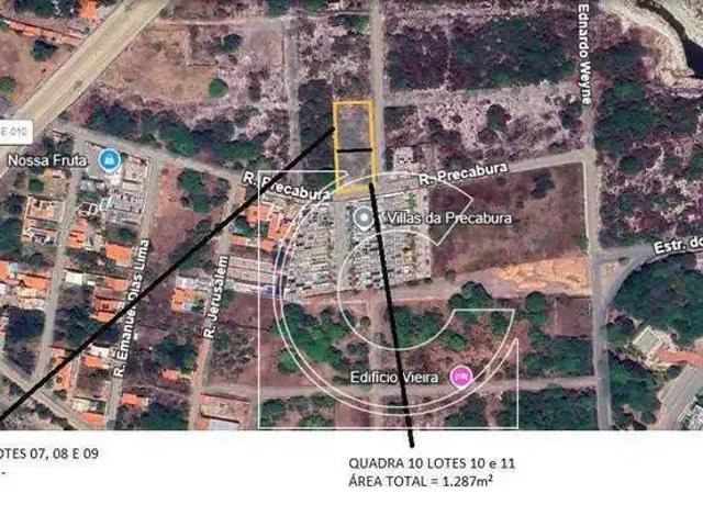 Terreno / Lote para Venda em Eusébio/CE Precabura
