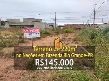 Terreno / Lote para Venda em Fazenda Rio Grande/PR Nações