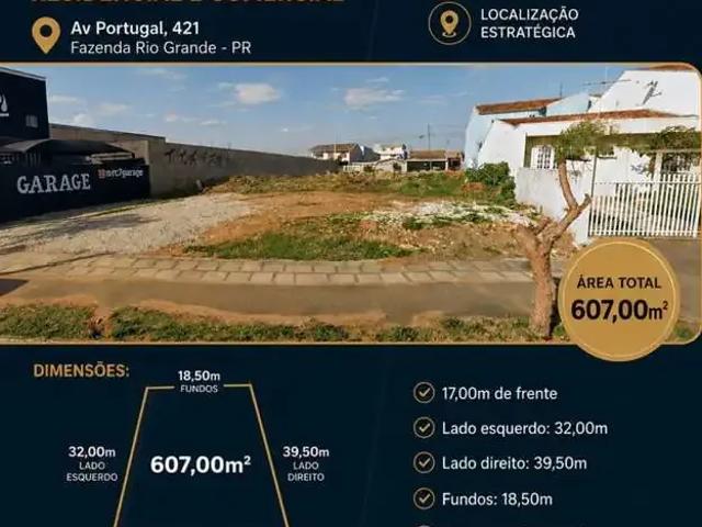 Terreno / Lote para Venda em Fazenda Rio Grande/PR Nações
