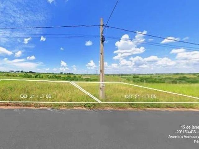 Terreno / Lote para Venda em Fernandópolis/SP Jardim Vitória 3 Quartos