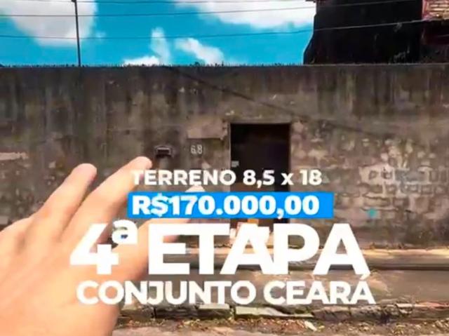 Terreno / Lote para Venda em Fortaleza/CE Conjunto Ceará II