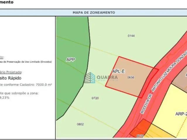 Terreno / Lote para Venda em Florianópolis/SC Rio Tavares