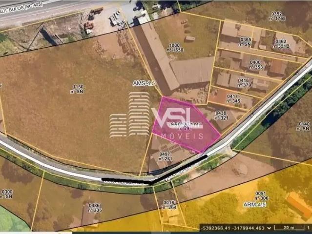 Terreno / Lote para Venda em Florianópolis/SC Vargem do Bom Jesus