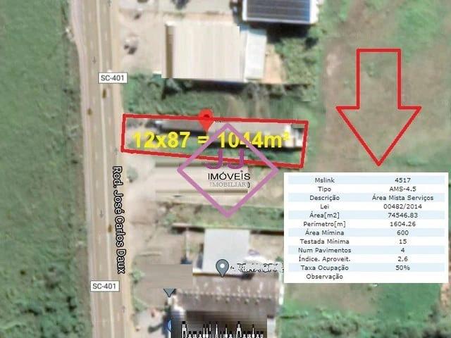 Terreno / Lote para Venda em Florianópolis/SC Vargem Grande