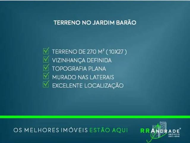 Terreno / Lote para Venda em Franca/SP Jardim Barão