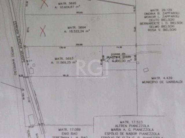 Terreno / Lote para Venda em Garibaldi/RS Zona Rural