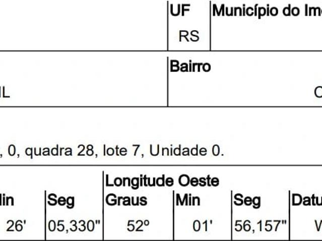 Terreno / Lote para Venda em Gentil/RS Centro