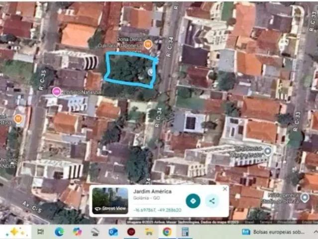 Terreno / Lote para Venda em Goiânia/GO Jardim América