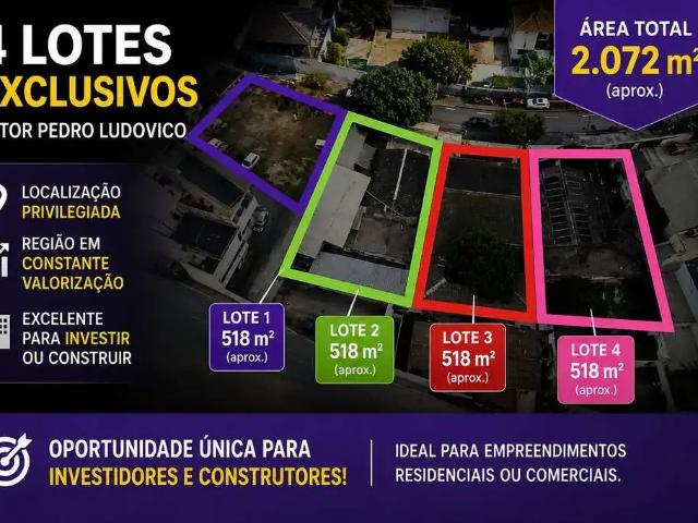 Terreno / Lote para Venda em Goiânia/GO Setor Pedro Ludovico