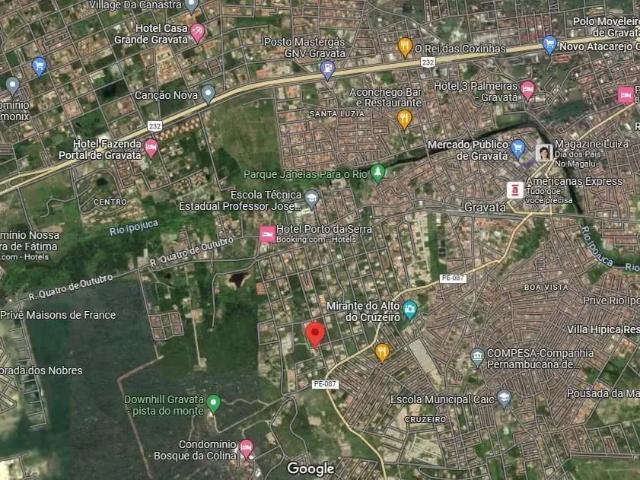 Terreno / Lote para Venda em Gravatá/PE Cruzeiro