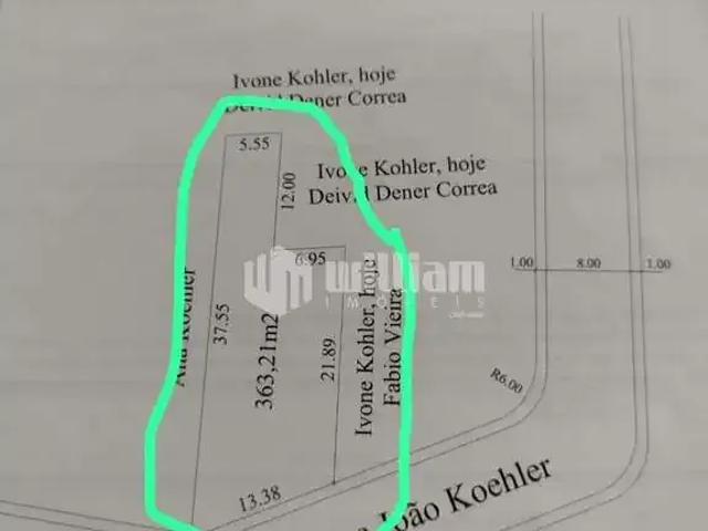 Terreno / Lote para Venda em Guabiruba/SC Aymoré