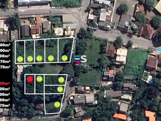 Terreno / Lote para Venda em Guarapari/ES Santa Mônica
