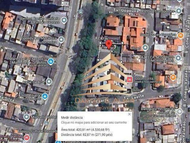 Terreno / Lote para Venda em Guarulhos/SP Vila Augusta