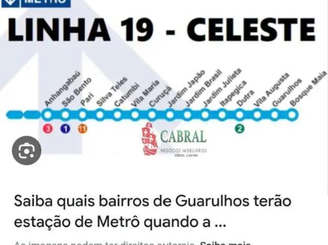 Terreno / Lote para Venda em Guarulhos/SP Vila Augusta