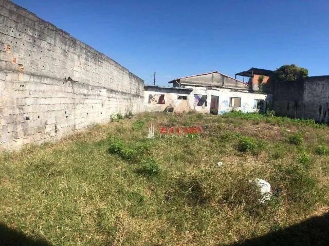 Terreno / Lote para Venda em Guarulhos/SP Jardim Santa Cecília