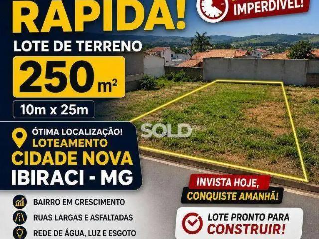 Terreno / Lote para Venda em Ibiraci/MG Centro
