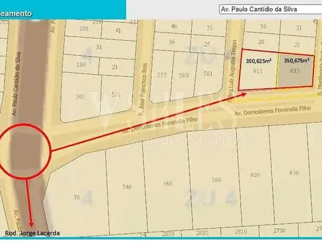 Terreno / Lote para Venda em Itajaí/SC Espinheiros