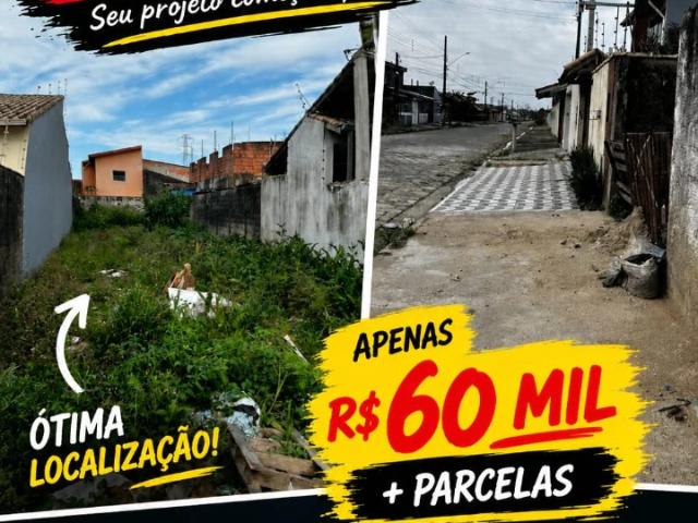 Terreno / Lote para Venda em Itanhaém/SP Bopiranga
