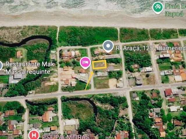 Terreno / Lote para Venda em Itapoá/SC Praia das Palmeiras