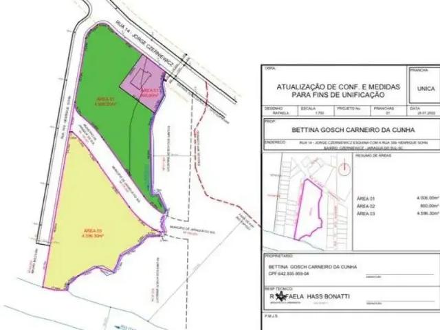 Terreno / Lote para Venda em Jaraguá do Sul/SC Czerniewicz