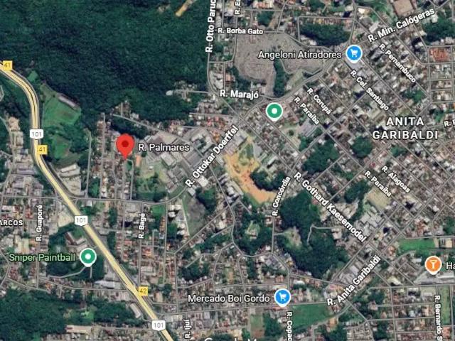 Terreno / Lote para Venda em Joinville/SC Atiradores