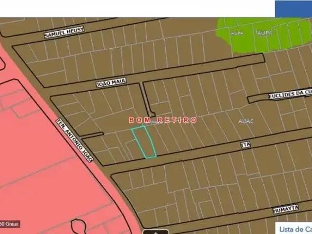 Terreno / Lote para Venda em Joinville/SC Bom Retiro 2 Quartos