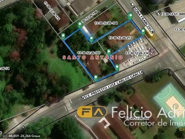 Terreno / Lote para Venda em Joinville/SC Costa e Silva